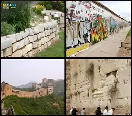 4 Pics 1 Word Level 87 Answer showing ancient ruins and stone walls