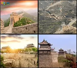 4 Pics 1 Word Level 87 Answer with historic buildings and castle walls